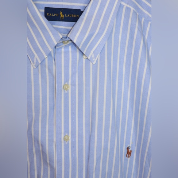 Polo Ralph Lauren Polo Pony-Embroidered Striped Shirt SIZE 2XL - Picture 5 of 6